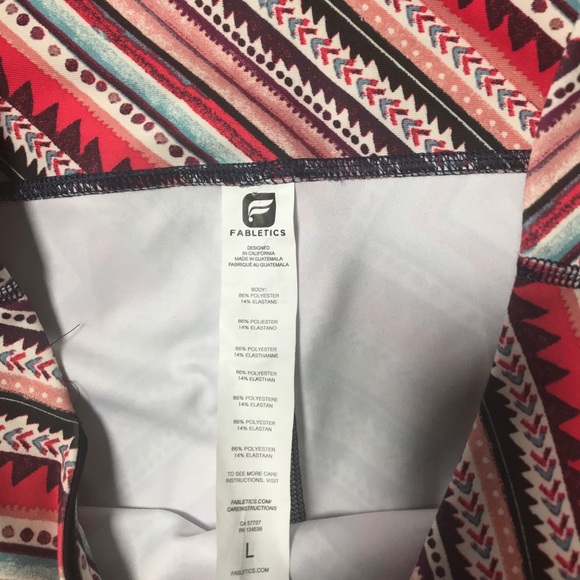 Fabletics print leggings - Picture 4 of 4